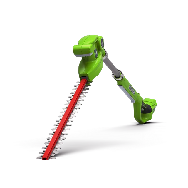 greenworks-powerall-24v-tagliasiepi-su-asta-51cm-g24ph51-solo-utensile image 1