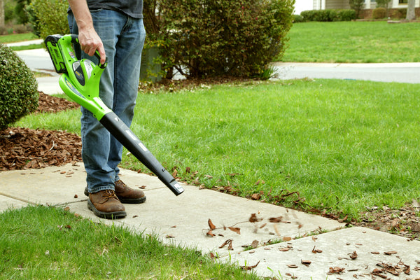 greenworks-set-rasaerba-40v-41cm-soffiatore-aspiratore-280-km-h-con-2-batterie-2 image 8