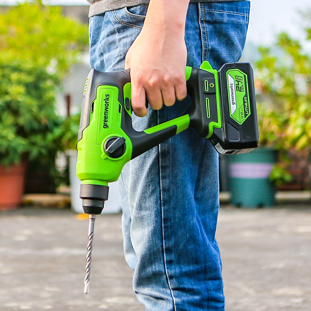 greenworks-powerall-24v-tassellatore-martello-1-2j-con-batteria-2ah image 7