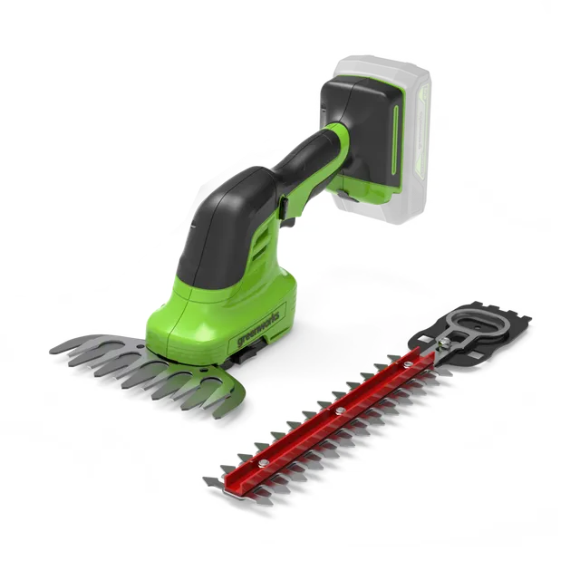 greenworks-g24sht-tagliarbusti-24v-2-in-1-solo-corpo-macchina image 1