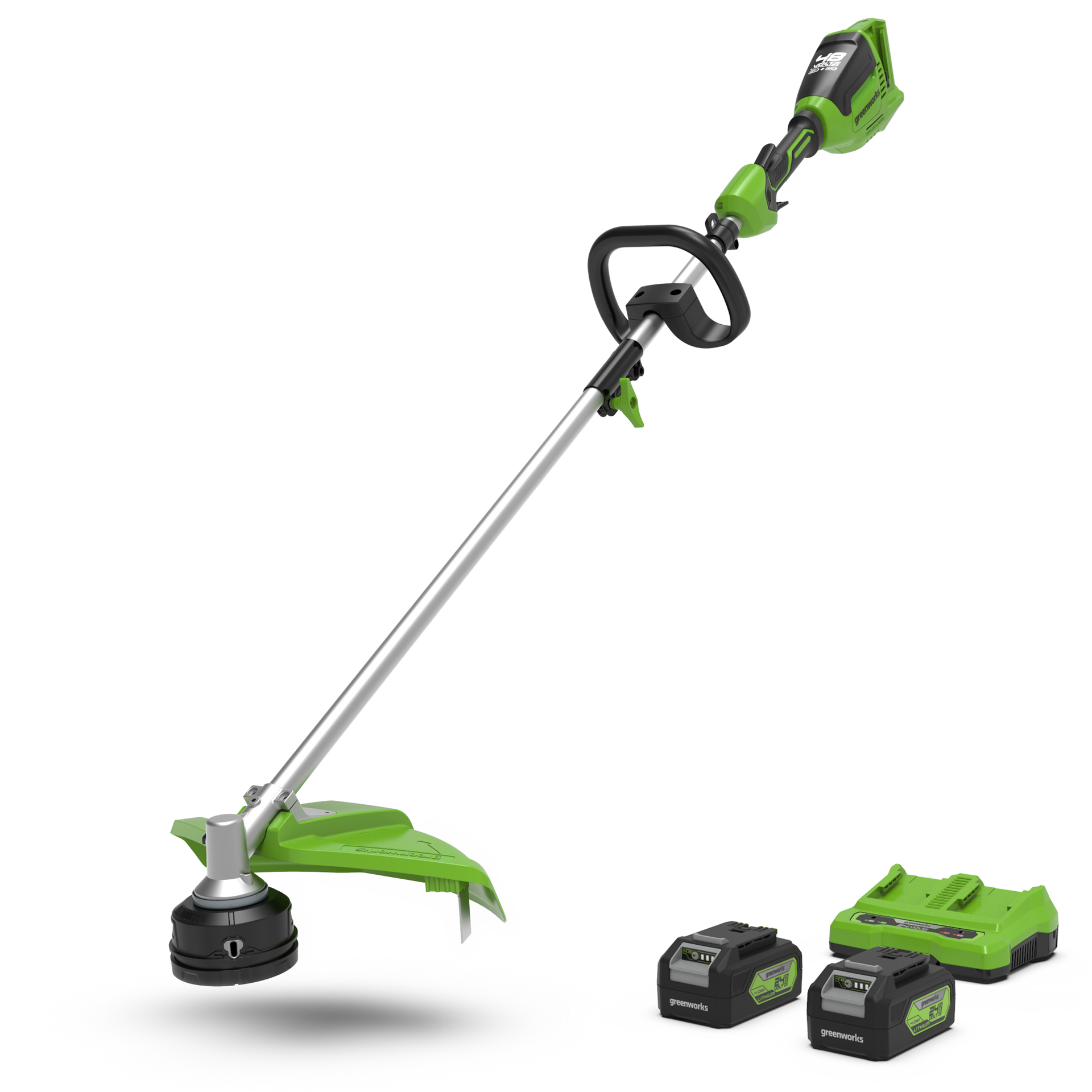 greenworks-powerall-48v-24v-x-2-grass-trimmer-40cm-gd24x2gt40k4x-tagliabordura-2 image 1