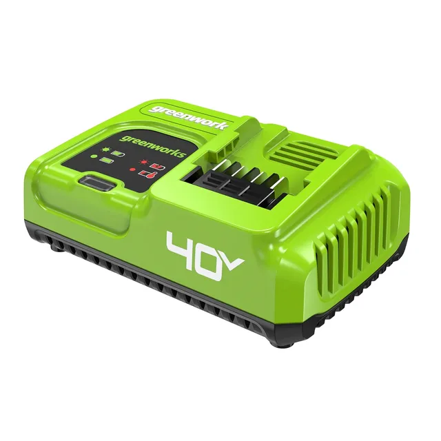 greenworks-40v-5a-fast-charger-g40uc5-caricabatterie-rapido-compatibile-con-tutt image 1