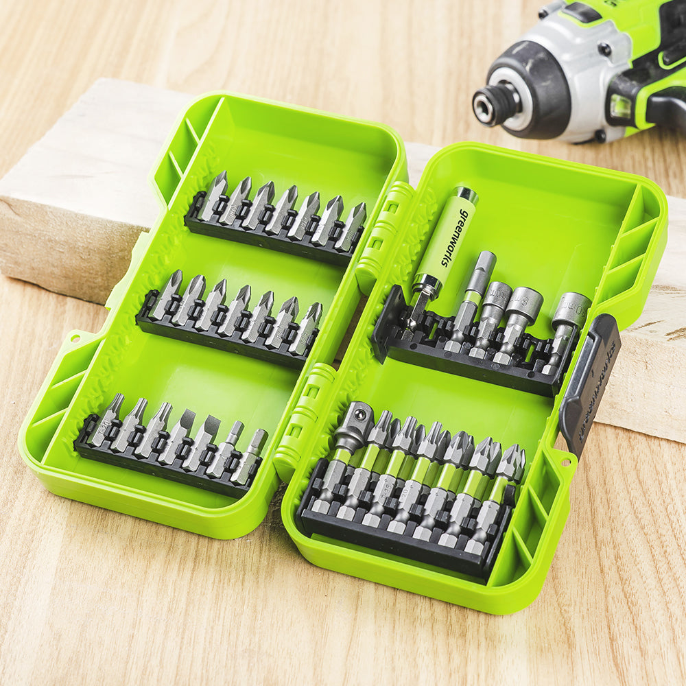 greenworks-set-inserti-avvitamento-impact-rated-40-pezzi-pick-click image 3
