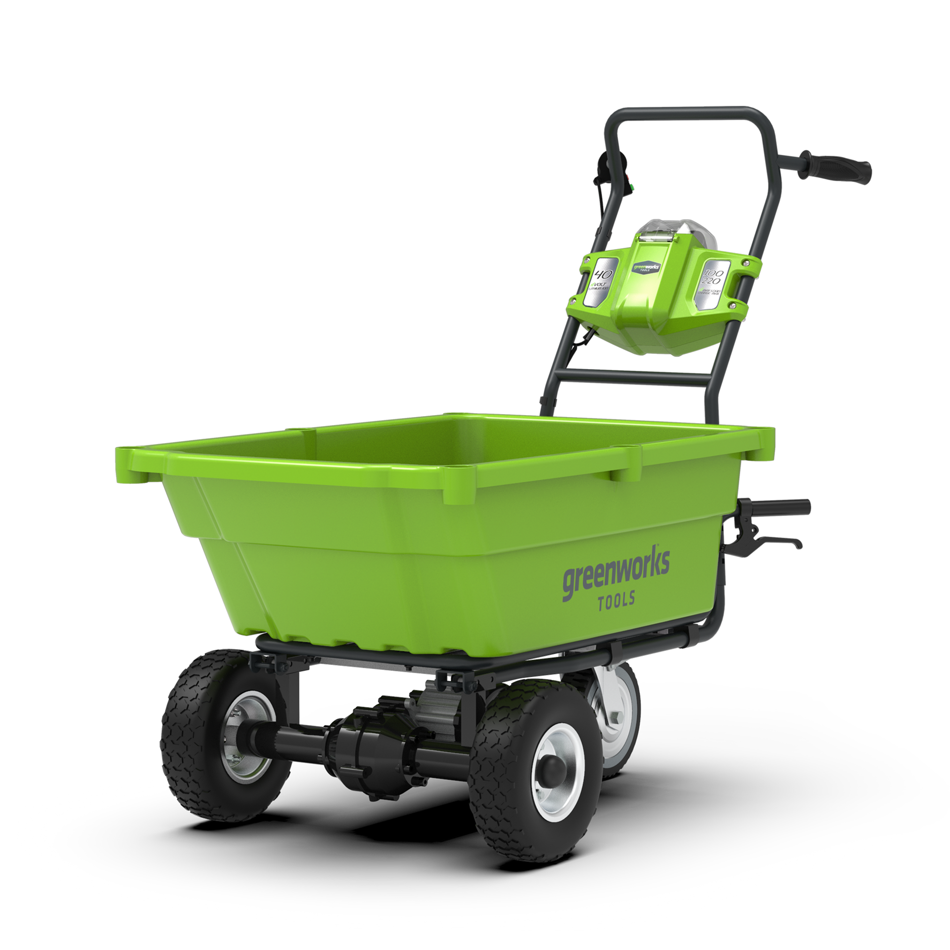 greenworks-40v-carrello-da-giardino-100kg-g40gc-solo-corpo image 1