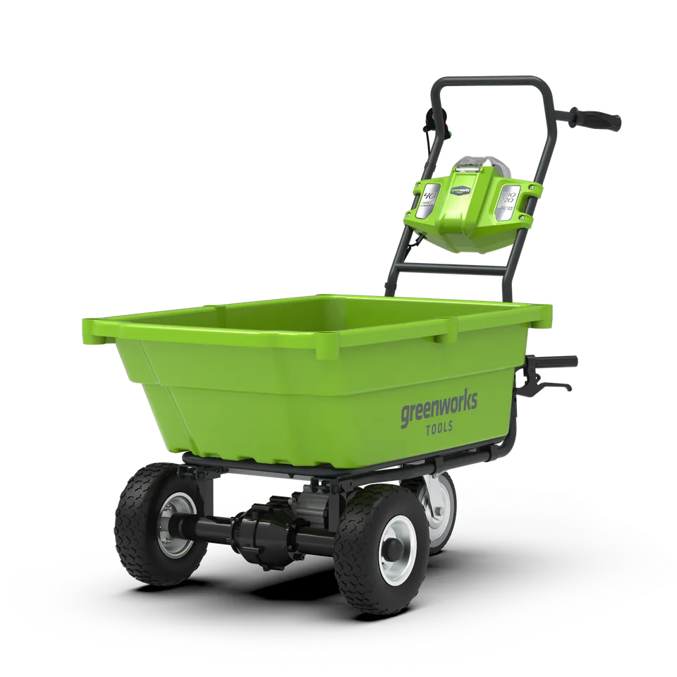 greenworks-40v-carrello-da-giardino-100kg-g40gc-solo-corpo image 1
