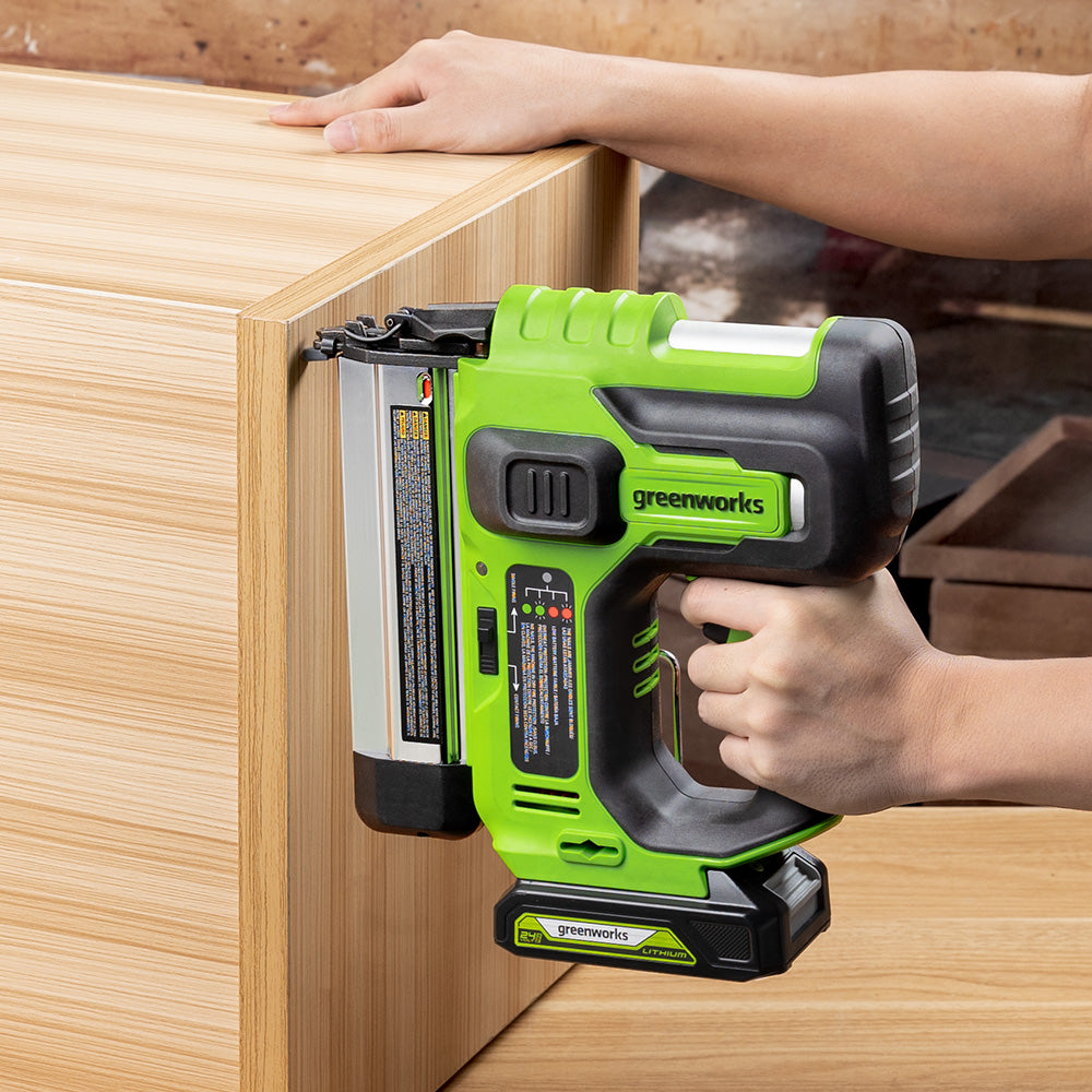 greenworks-powerall-24v-chiodatrice-brad-nailer-solo-corpo image 4