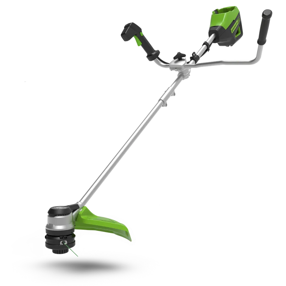 greenworks-60v-decespugliatore-a-manubrio-bici-40cm-gd60bcb-solo-corpo-macchina image 1