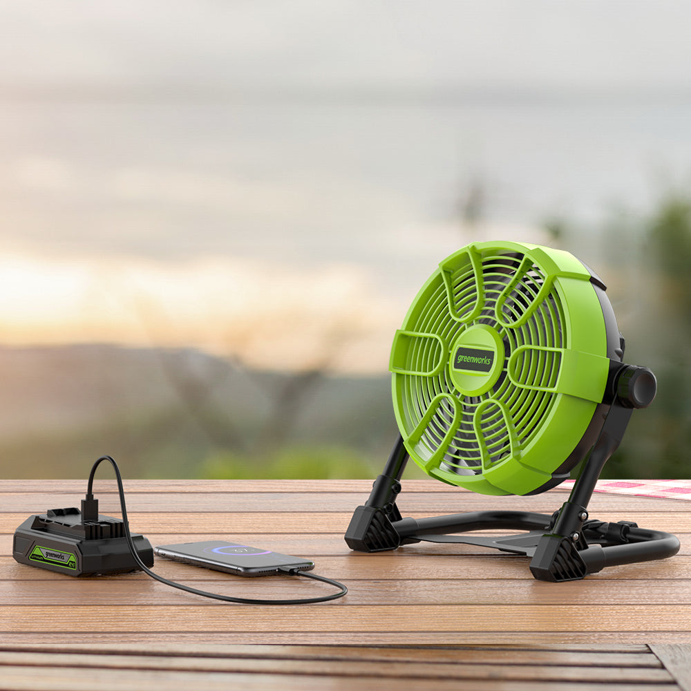 greenworks-powerall-24v-ventilatore-25-4cm-5-velocit-batteria-e-rete image 4