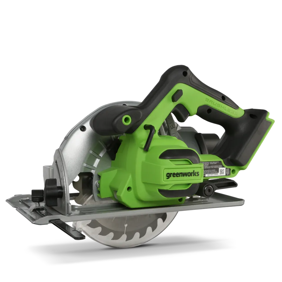 greenworks-powerall-24v-sega-circolare-cr3165-brushless-disco-165-mm-tool-only image 1