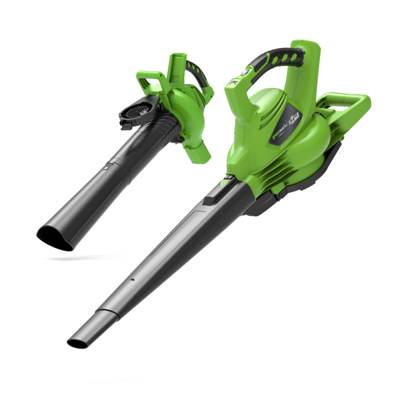 greenworks-gd40bv-soffiatore-aspiratore-foglie-40v-280-km-h-solo-utensile image 1