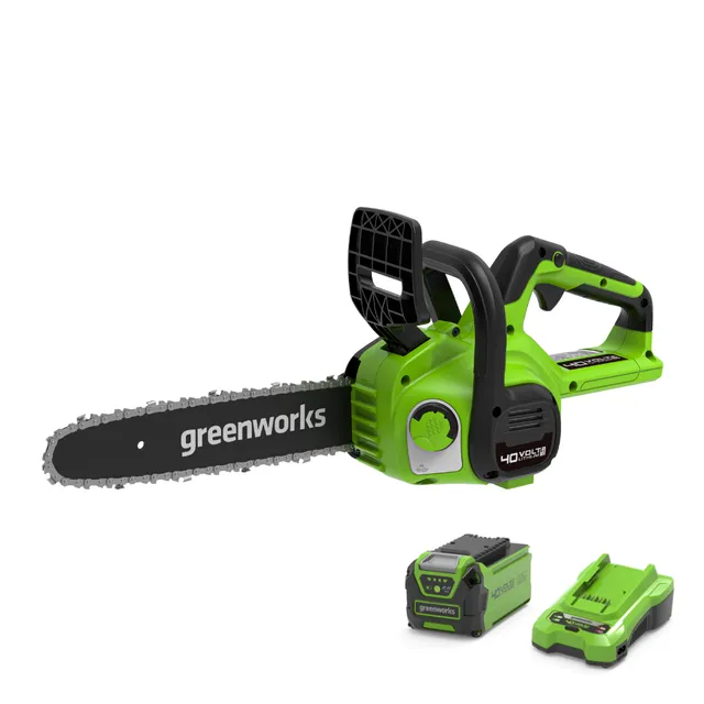 greenworks-g40cs30iik2-motosega-40v-30cm-gen-ii-con-batteria-2ah image 1
