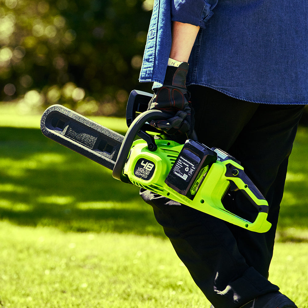 greenworks-powerall-48v-24v-x-2-motosega-36-cm-solo-corpo-macchina image 3