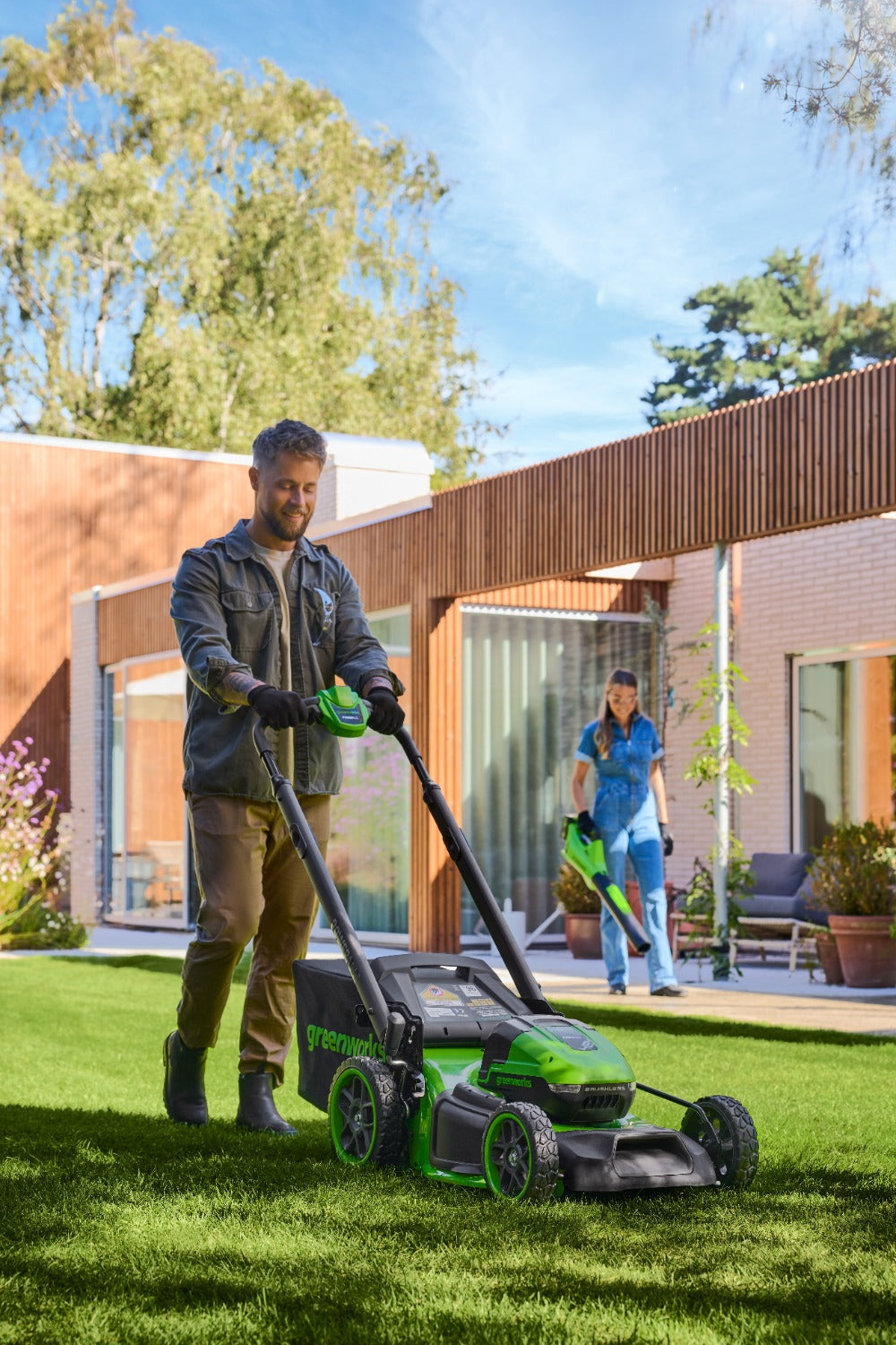 greenworks-powerall-48v-rasaerba-semovente-46cm-gen-ii-mo48l424-01-con-2x-4ah image 6