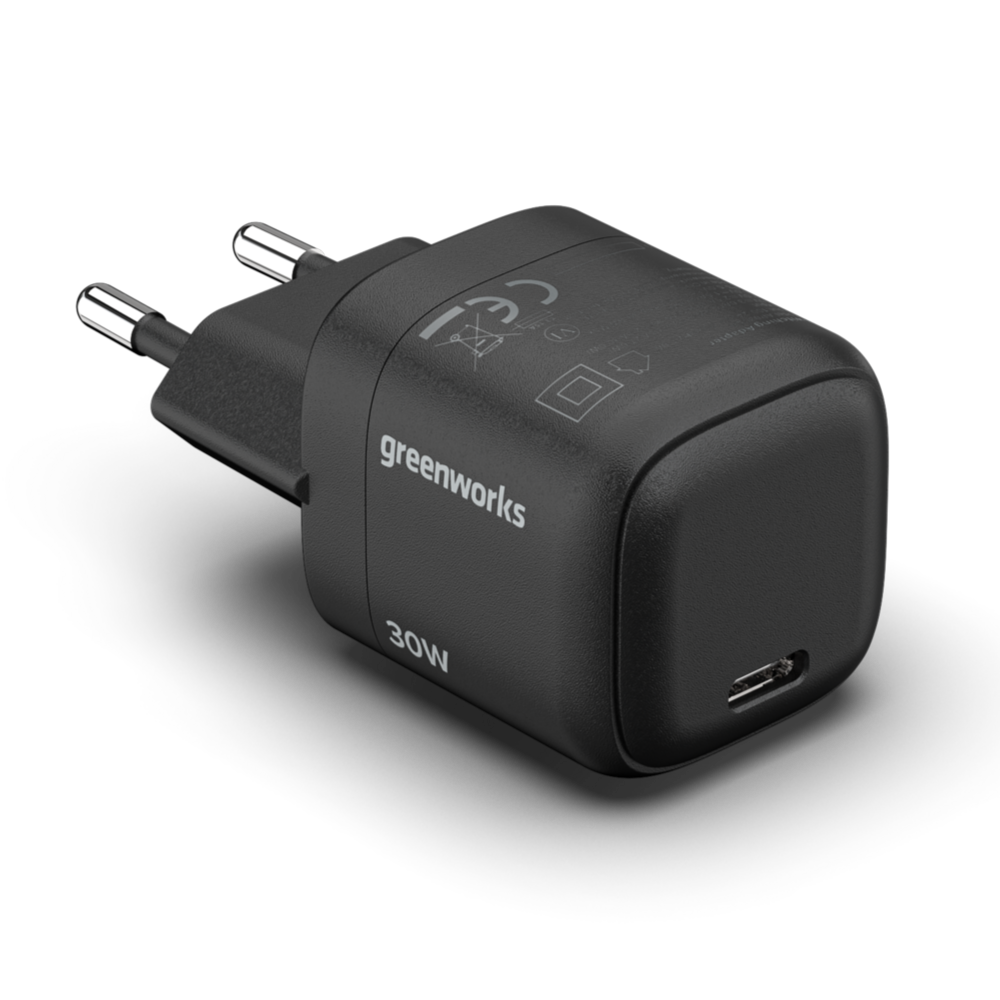 greenworks-powerall-caricabatterie-30w-usb-c-ap030ea image 1