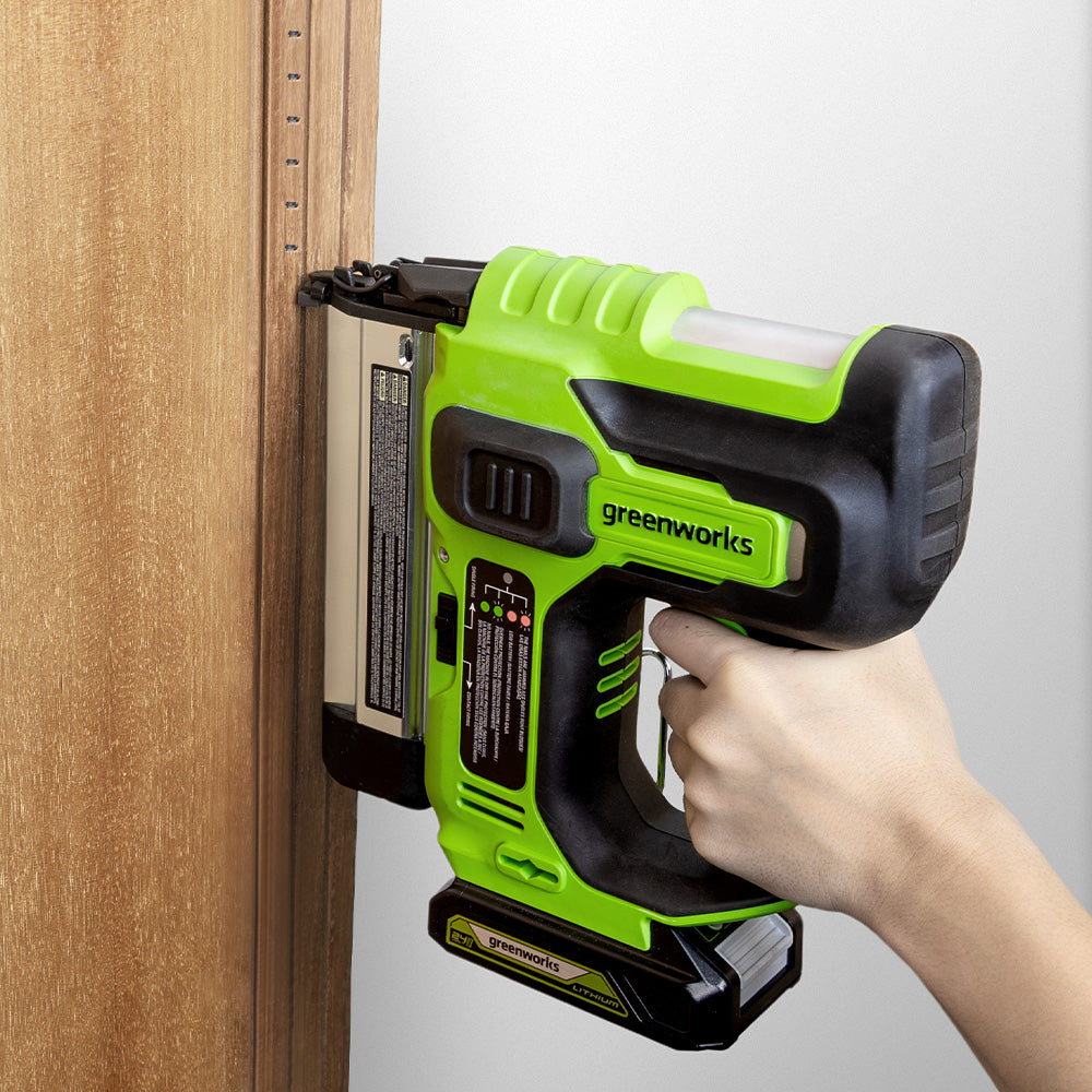 greenworks-powerall-24v-chiodatrice-brad-nailer-solo-corpo image 7