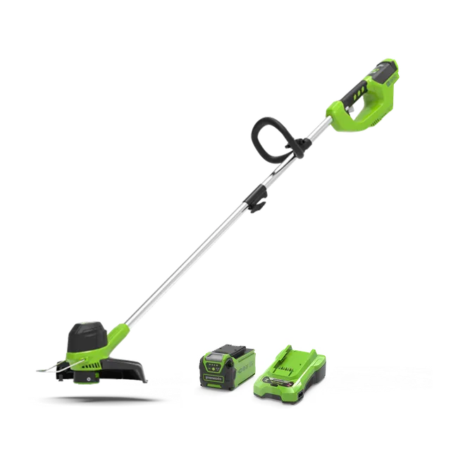 greenworks-g40ltk2-tagliabordi-40v-30cm-con-batteria-2ah image 1