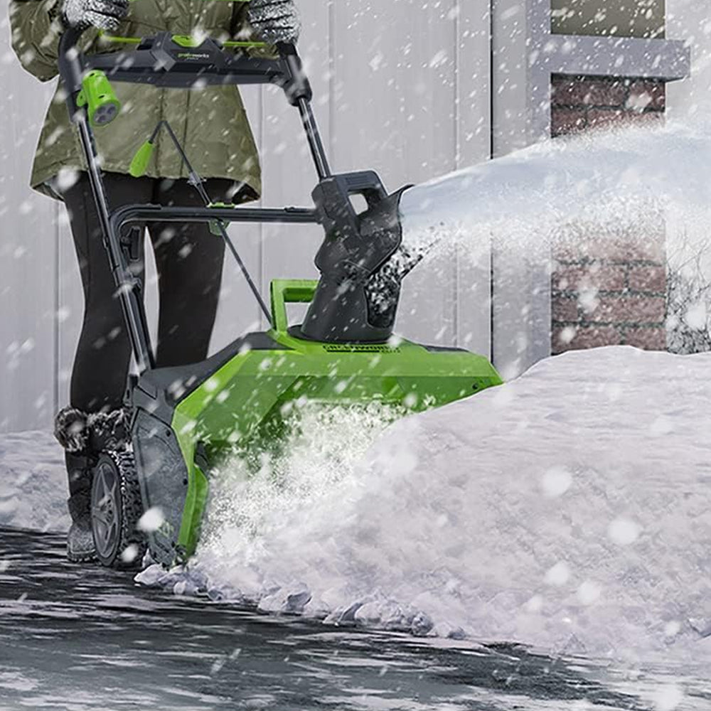 greenworks-40v-spazzaneve-a-batteria-gd40st-51cm-con-batteria-2ah-e-caricabatter image 4