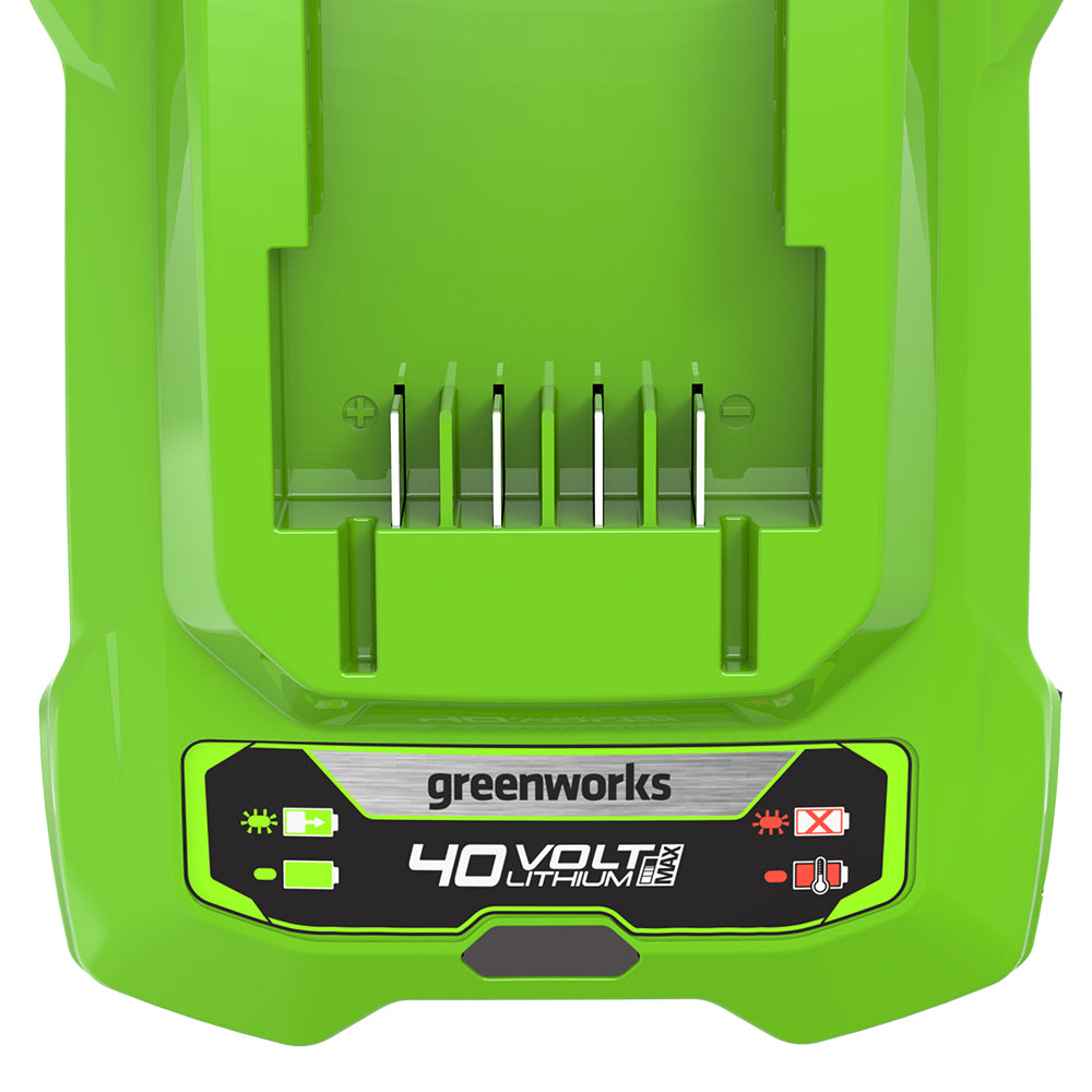 greenworks-40v-caricabatterie-2a-seconda-generazione image 6
