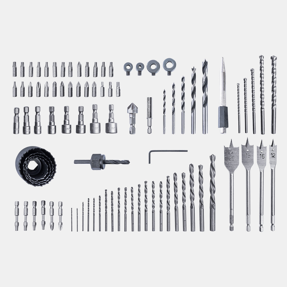 greenworks-set-90-pezzi-punte-trapano-e-inserti-pick-click image 4