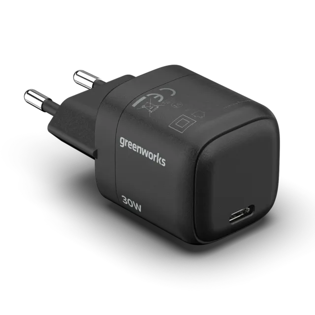 greenworks-powerall-caricabatterie-30w-usb-c-ap030ea image 1