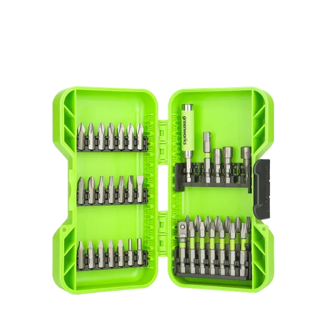 greenworks-set-inserti-avvitamento-impact-rated-40-pezzi-pick-click image 1