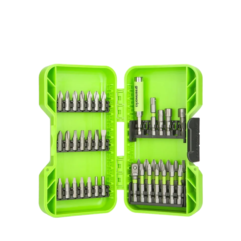 greenworks-set-inserti-avvitamento-impact-rated-40-pezzi-pick-click image 1