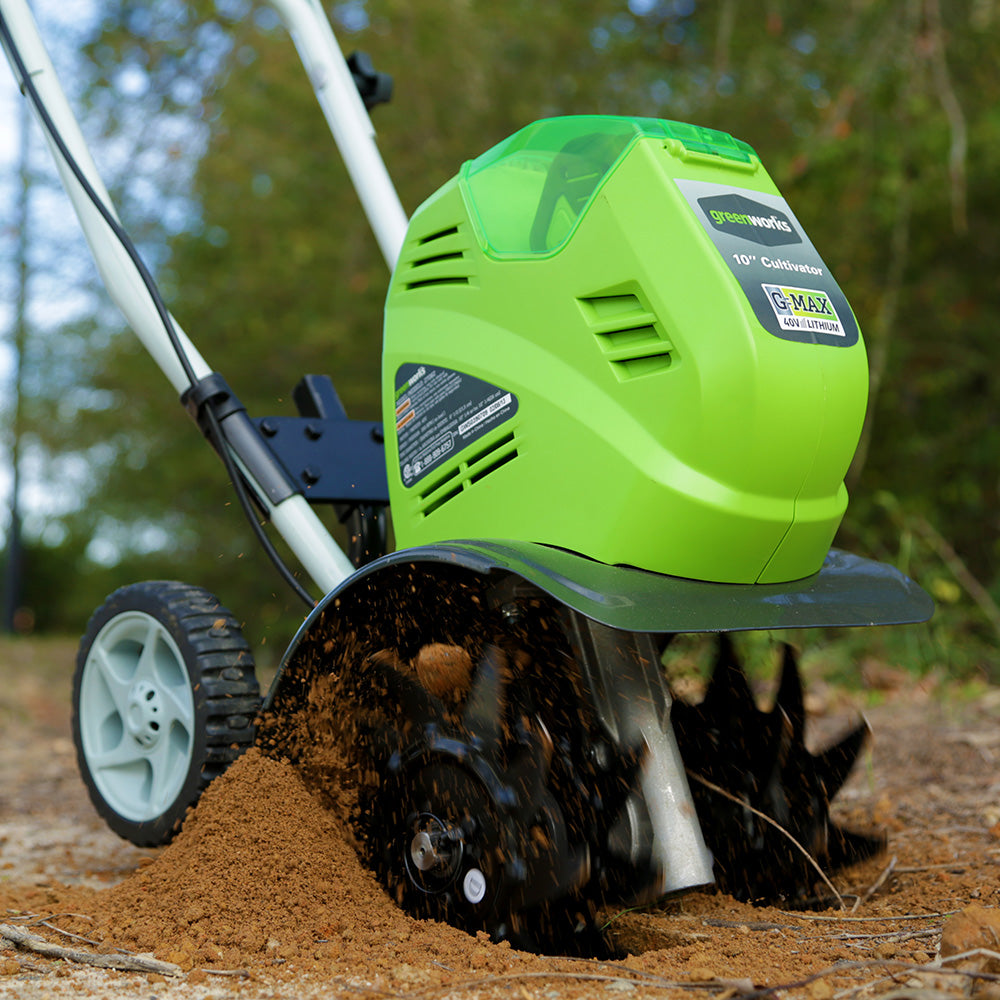 greenworks-40v-motozappa-a-batteria-g40tl-larghezza-20-25cm-solo-utensile image 4
