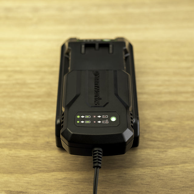 greenworks-powerall-24v-slide-charger-2a-g24uc2-caricabatterie-a-slitta image 7