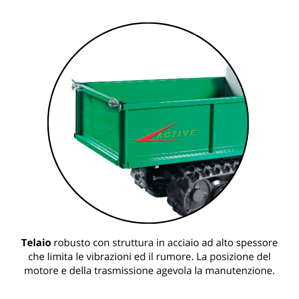 active-1350-motocarriola-cingolata-portata-350-kg-con-cassone-estensibile image 3
