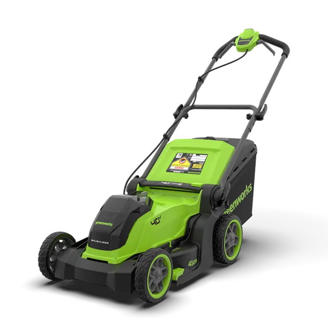 greenworks-powerall-40v-lm4104-tagliaerba-41-cm-gen-ii-solo-corpo image 1