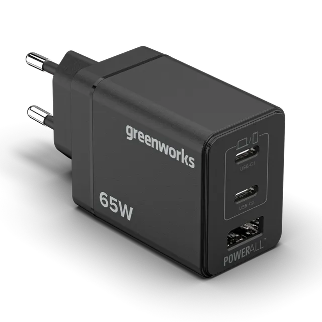 greenworks-powerall-caricatore-usb-c-65w-ap065ea image 1