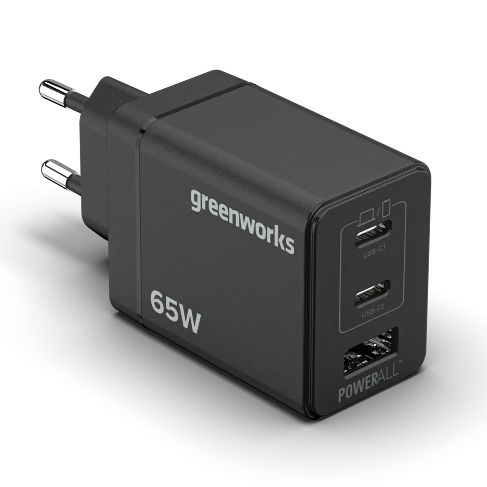 greenworks-powerall-caricatore-usb-c-65w-ap065ea image 1