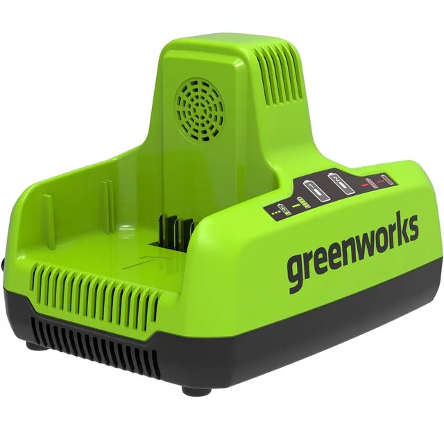 greenworks-80v-caricatore-doppio-8a-per-2-batterie image 1