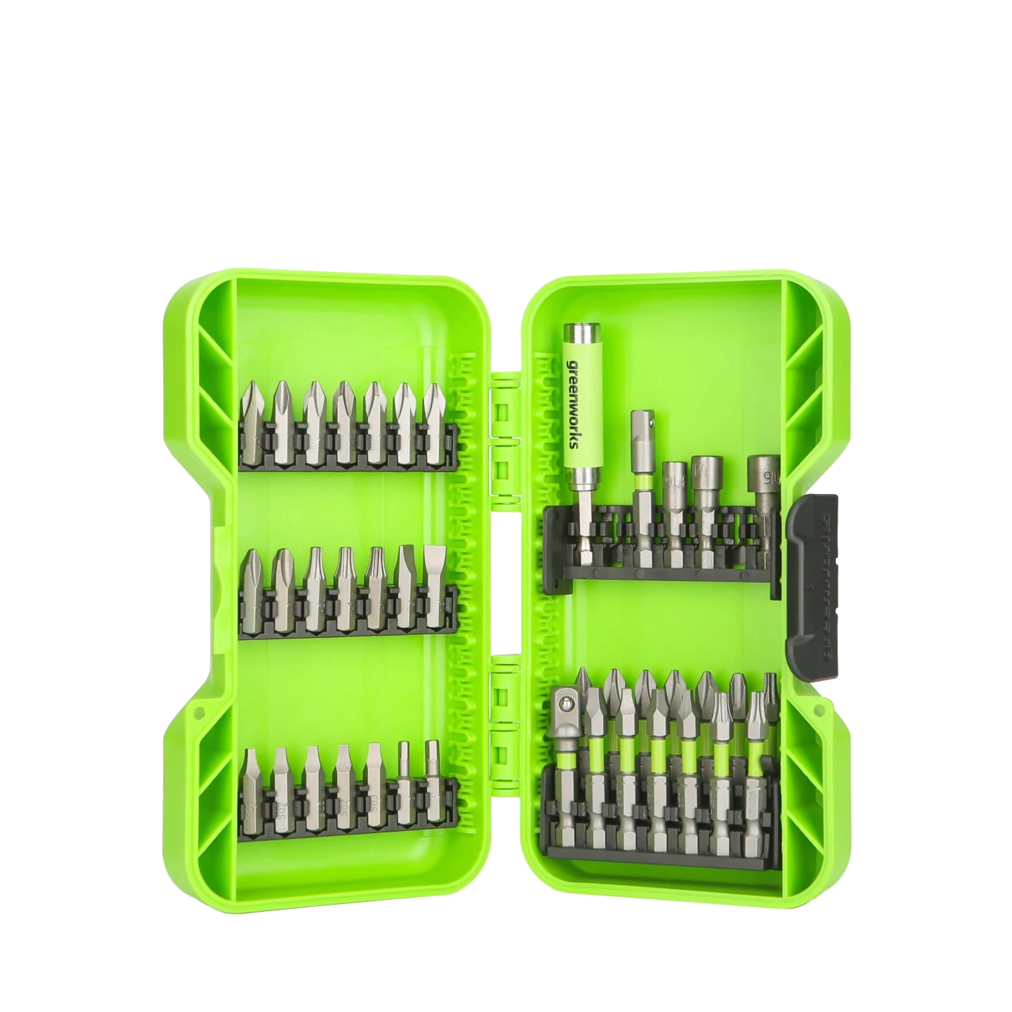 greenworks-set-inserti-avvitamento-impact-rated-40-pezzi-pick-click image 2