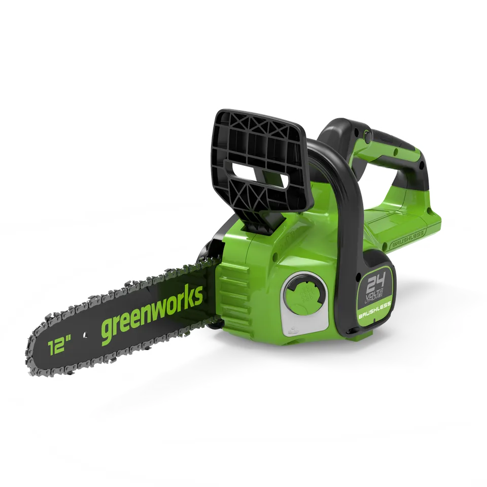 greenworks-powerall-24v-motosega-30cm-gd24cs30-solo-corpo-senza-batteria image 1