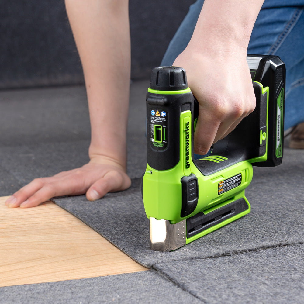 greenworks-powerall-24v-set-trapano-avvitatore-35nm-cucitrice-con-batteria-2ah-e image 5
