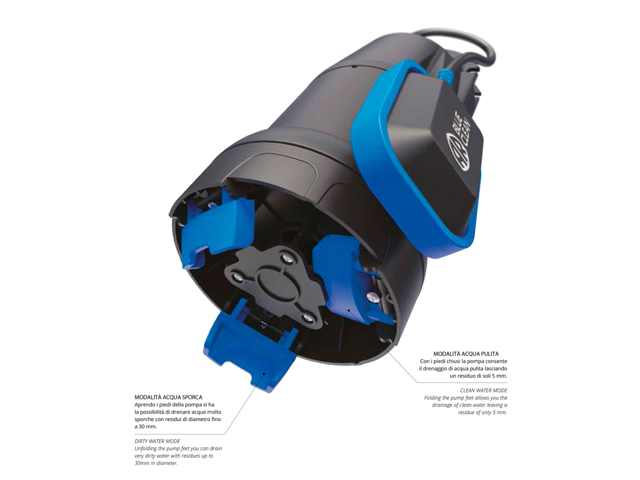 ar-blue-clean-arup-series-750pt-pompa-sommersa-acque-chiare-e-scure image 3