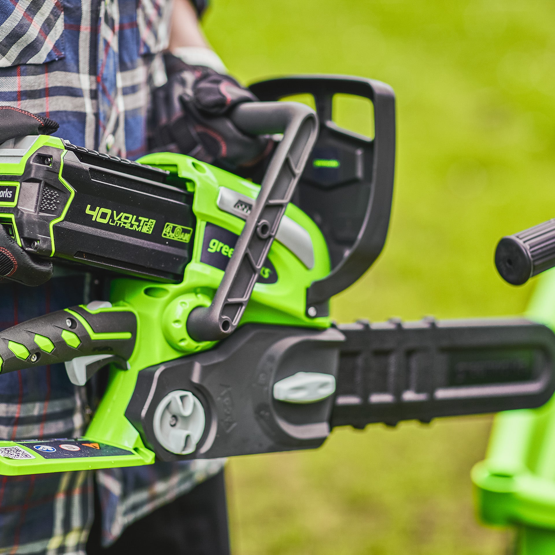 greenworks-g40cs30iik2-motosega-40v-30cm-gen-ii-con-batteria-2ah image 2