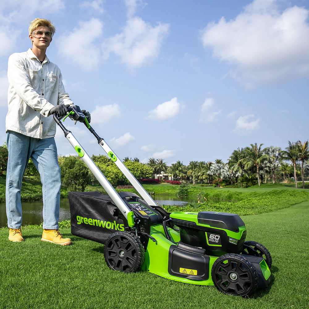 greenworks-gd60lm46spk4-tosaerba-60v-46cm-semovente-con-batteria-4ah image 7