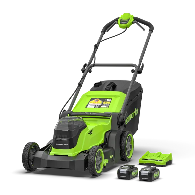 greenworks-powerall-48v-tosaerba-41cm-con-2-batterie-4ah image 1