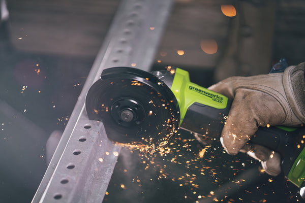 greenworks-powerall-24v-pro-smerigliatrice-angolare-125-mm-con-batteria-4ah image 7