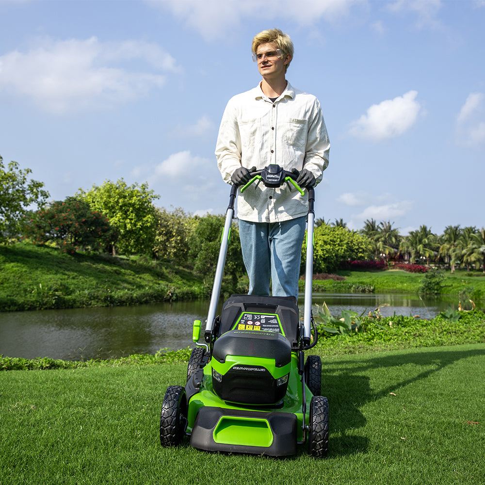 greenworks-gd60lm46spk4-tosaerba-60v-46cm-semovente-con-batteria-4ah image 8