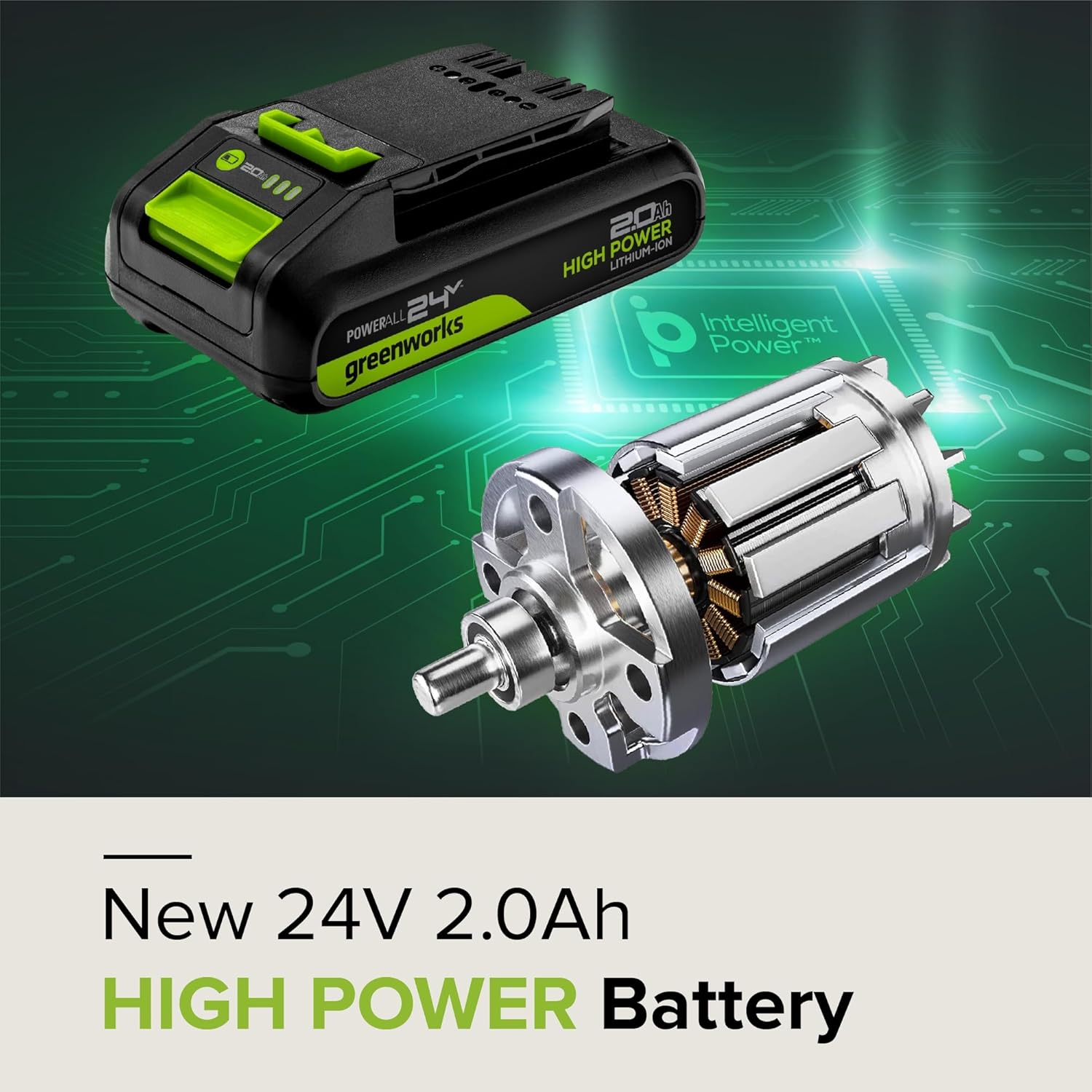 greenworks-powerall-24v-batteria-high-performance-2ah image 3
