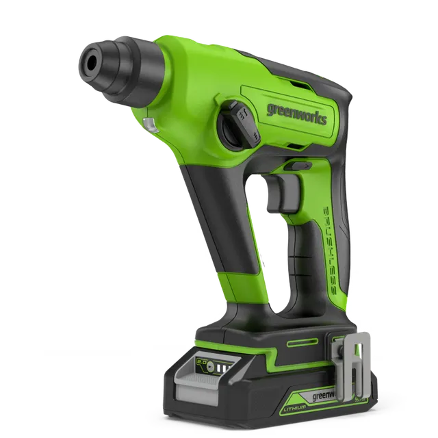 greenworks-powerall-24v-tassellatore-martello-1-2j-con-batteria-2ah image 1
