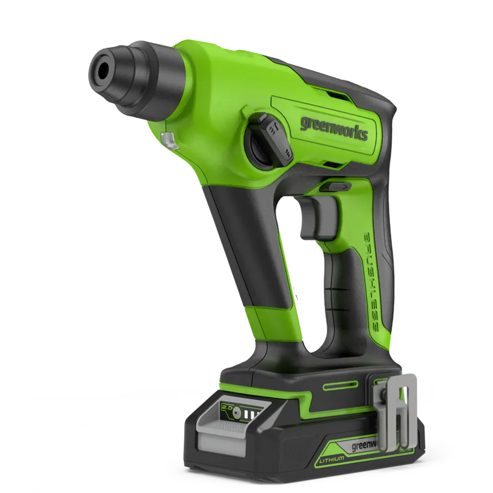 greenworks-powerall-24v-tassellatore-martello-1-2j-con-batteria-2ah image 1