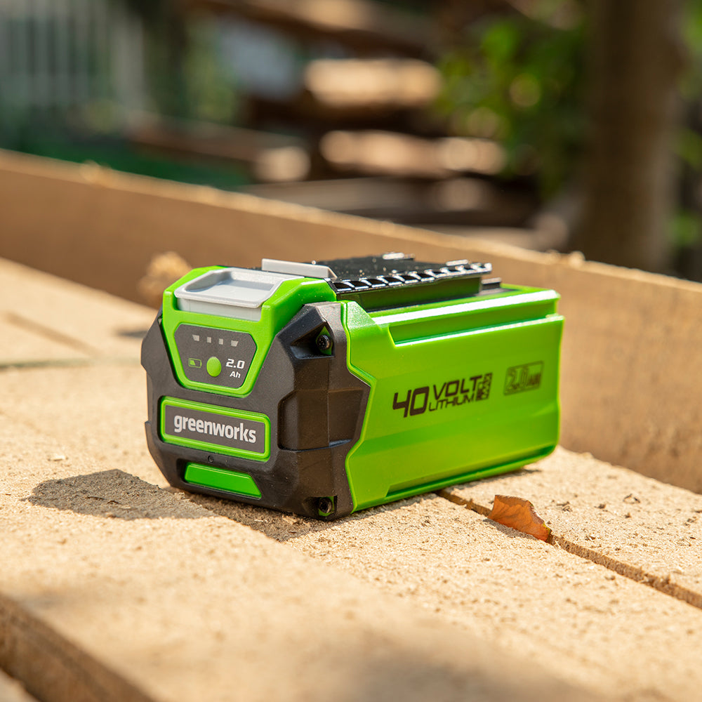 greenworks-g40b2-batteria-40v-2ah-al-litio-per-giardino-e-power-tools image 3