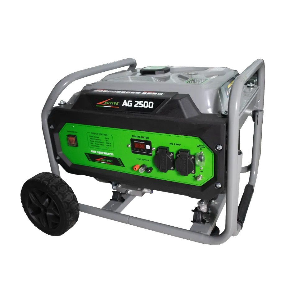 active-ag-2500-generatore-monofase-2-2-kw-motore-212cc-con-serbatoio-15-litri-e- image 1