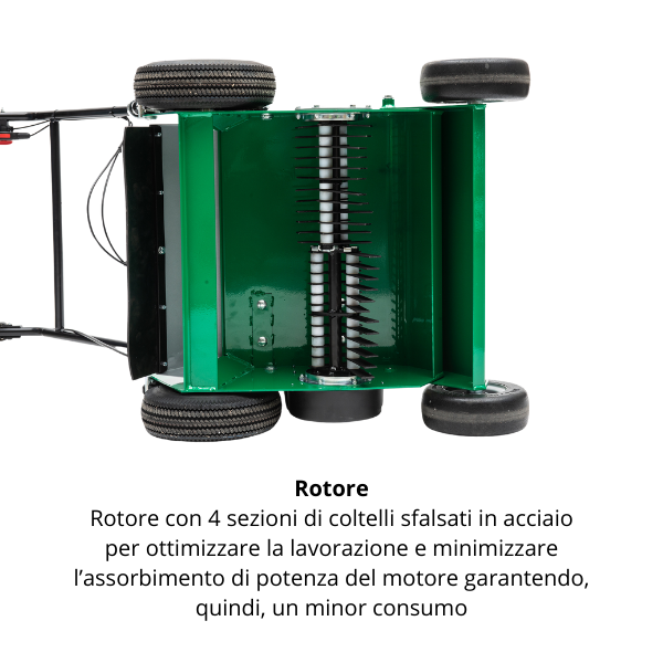 active-ac500-scarificatore-professionale-48-lame-telaio-acciaio image 7