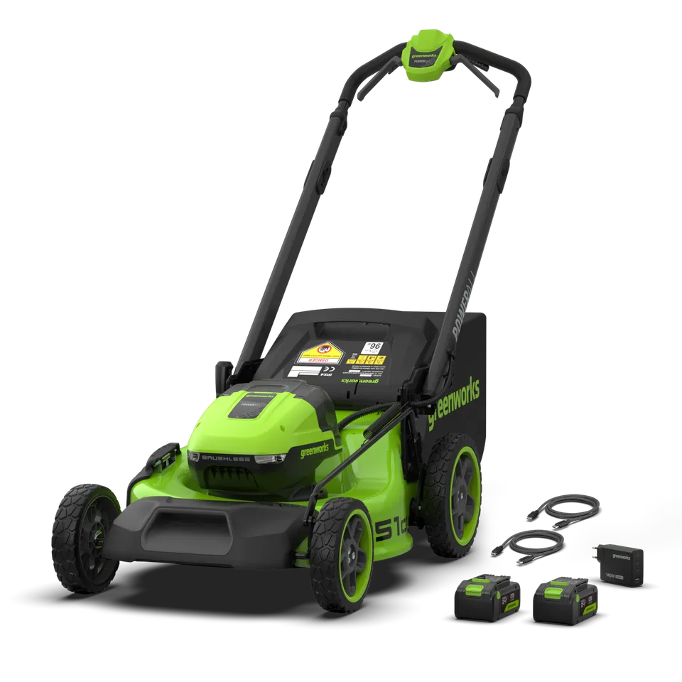 greenworks-powerall-48v-lm5102s-tosaerba-semovente-51-cm-con-2x-batterie-6ah image 1