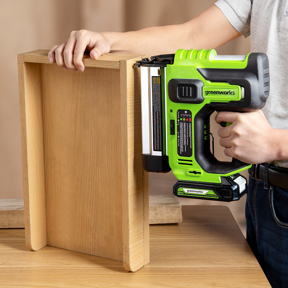 greenworks-powerall-24v-chiodatrice-brad-nailer-solo-corpo image 3